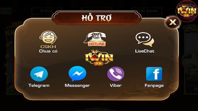 Những lưu ý quan trọng khi liên hệ Iwin