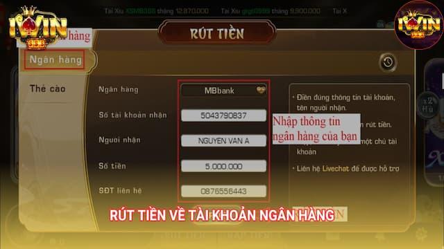 Những lưu ý quan trọng khi thực hiện rút tiền Iwin